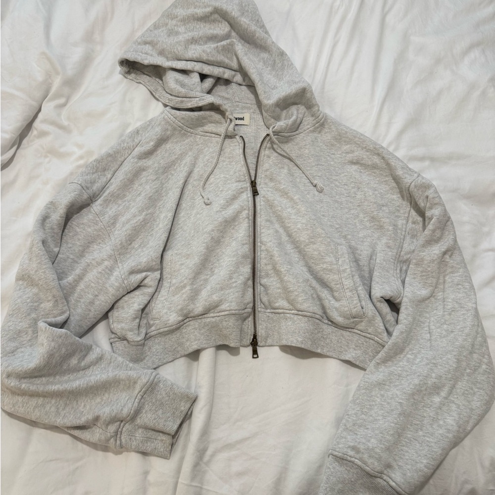 Elwood Crop Zip Hoodie